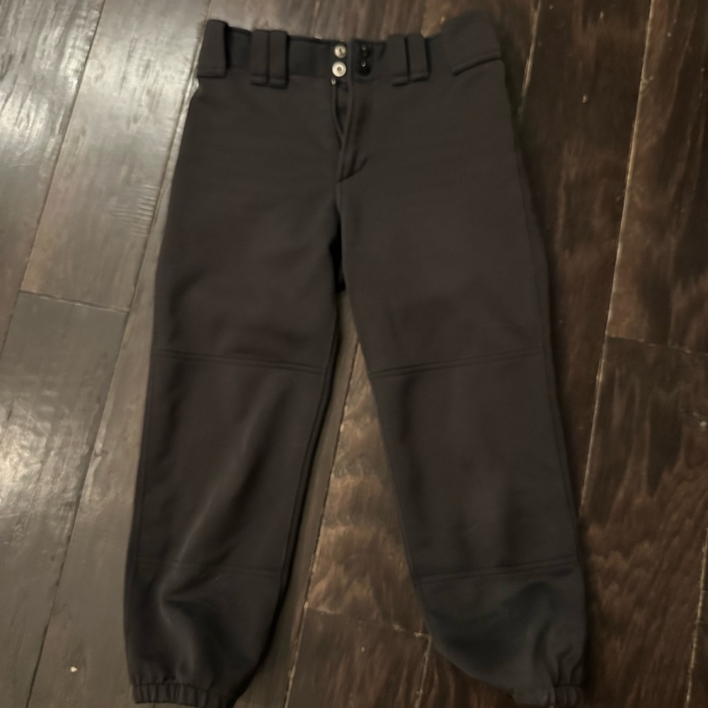 Black Mizuno Softball Pants